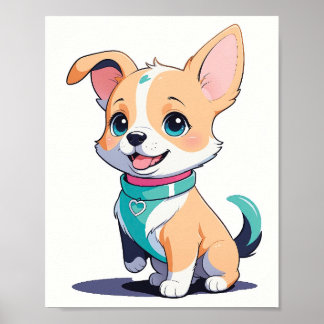 Chien de race Corgi Adorable - Jolie décoration mu