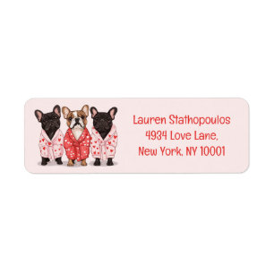 Chien de taureau français Valentines