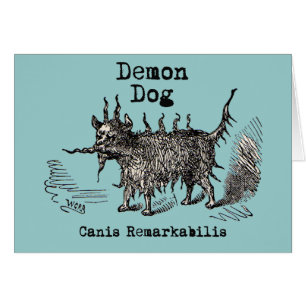 Chien Demon Vintage Funny migre