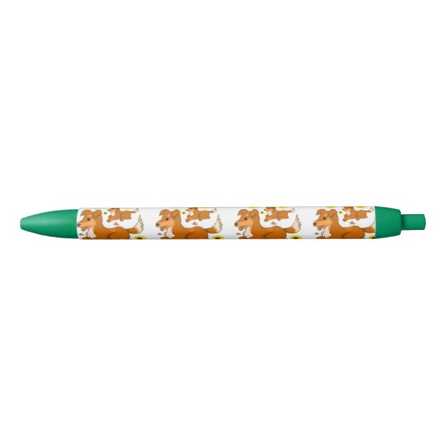 Chien des tournesols en stylo (Devant)