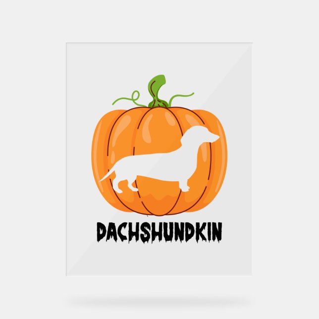 Chien d'Halloween Dachshund (Recto)