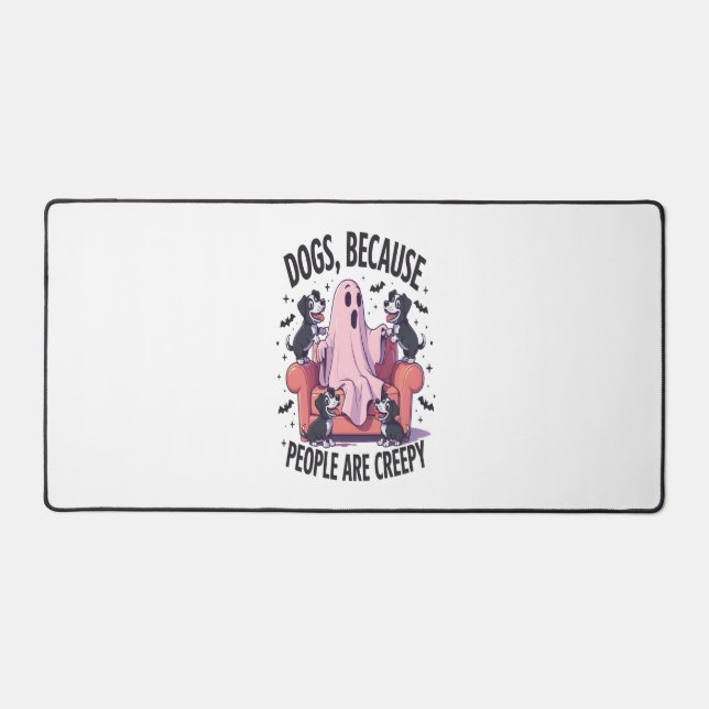 Chien d'Halloween éffrayant Fantôme Éffrayant (2) (Recto)