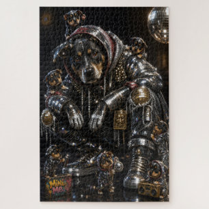 Chien Disco & Mini Me Crew Puzzle