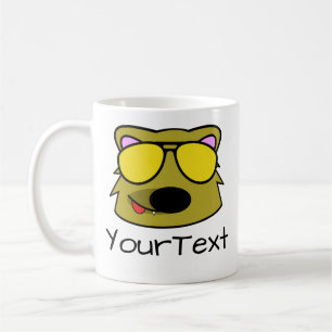 Chien Doodle visage Personnalisé café Mug