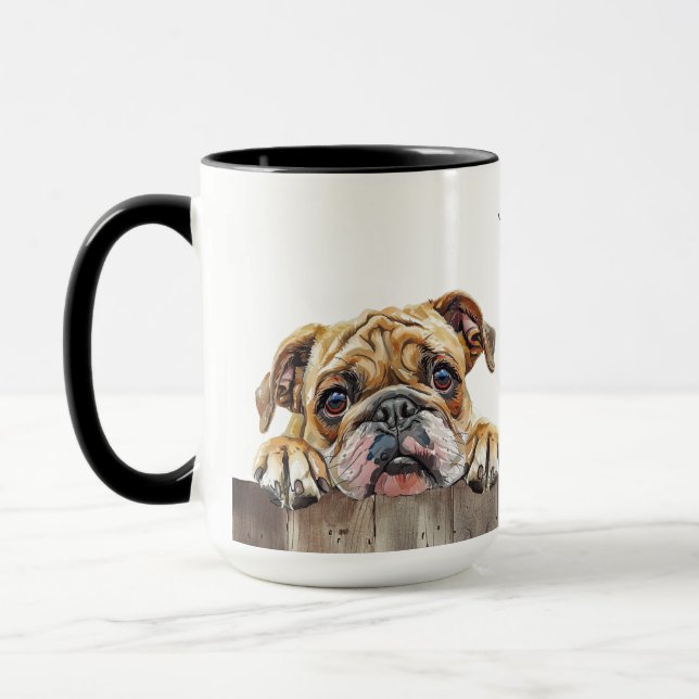 Chien en taule, Mug (Gauche)