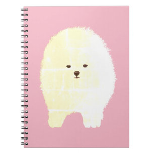 Chien, Fluffy White Pet Carnet