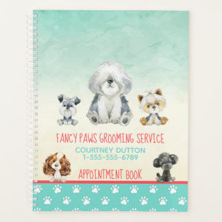 Chien Grooming Chien Spa du carnet de rendez-vous