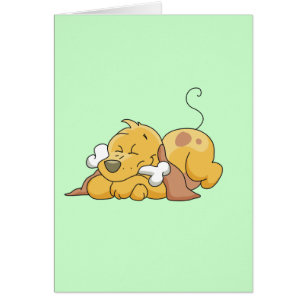 Chien heureux avec des T-shirts et des cadeaux d'o