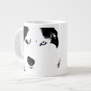 Chien Husky Café Mug Sibérie Husky Sleg Chien Coup