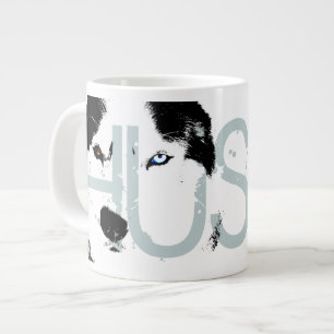 Chien Husky Café Mug Sibérie Husky Sleg Chien Coup