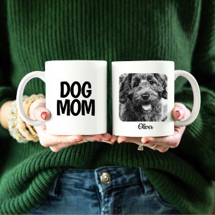 Chien Maman Photo Mug avec Chiens Nom