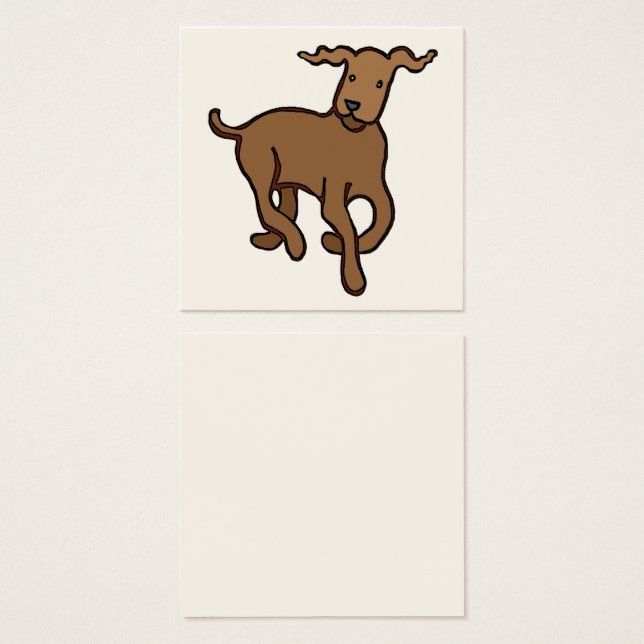 Chien marchant (Devant & derrière)