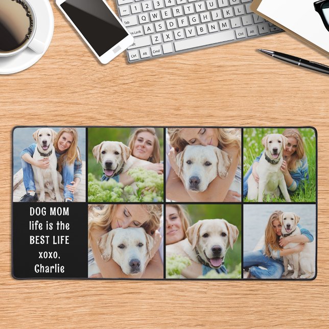 Chien moderne Maman Vie Custom 7 Photo Collage (Créateur téléchargé)