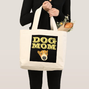 CHIEN MOM CUTE TOTES SACS À MANGER PURSE