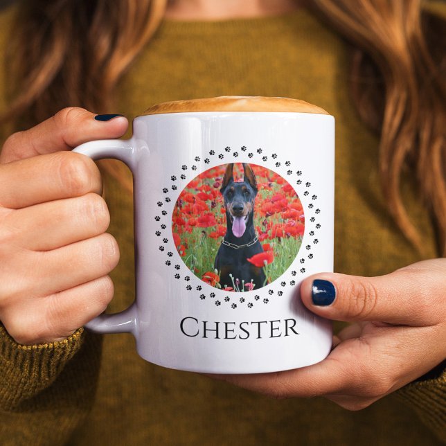 Chien Photo Mug - Gardien Personnalisé (Créateur téléchargé)