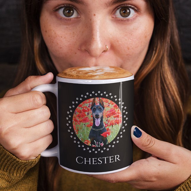 Chien Photo Mug - Gardien Personnalisé (Créateur téléchargé)