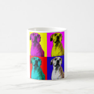 chien pop art Coffee Mug
