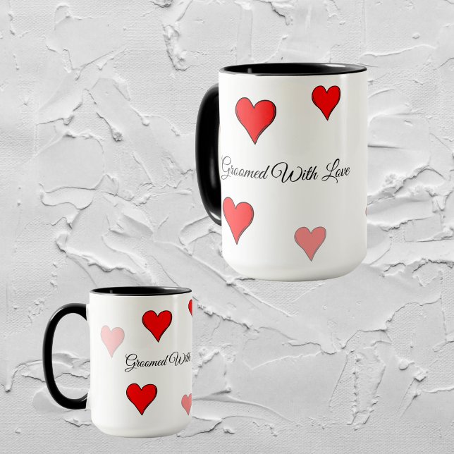 Chien préparé avec l'amour mug (Créateur téléchargé)