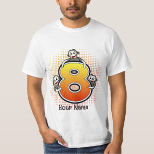 Chien-queue Numéro 8 T-shirt