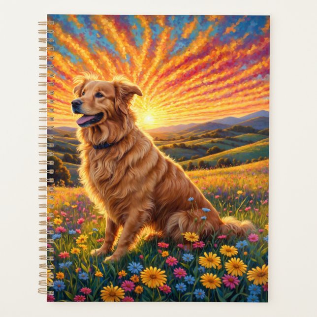 Chien Retriever doré (Devant)