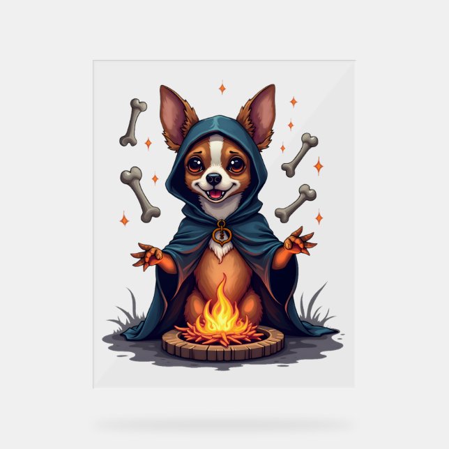 Chien rituel du Chihuahua maudit (Recto)