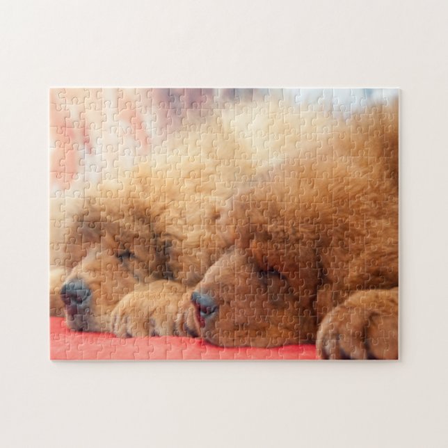 Chien rouge Tibétain Mastiff Puzzle (Horizontal)