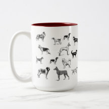 Chien se reproduit Mug