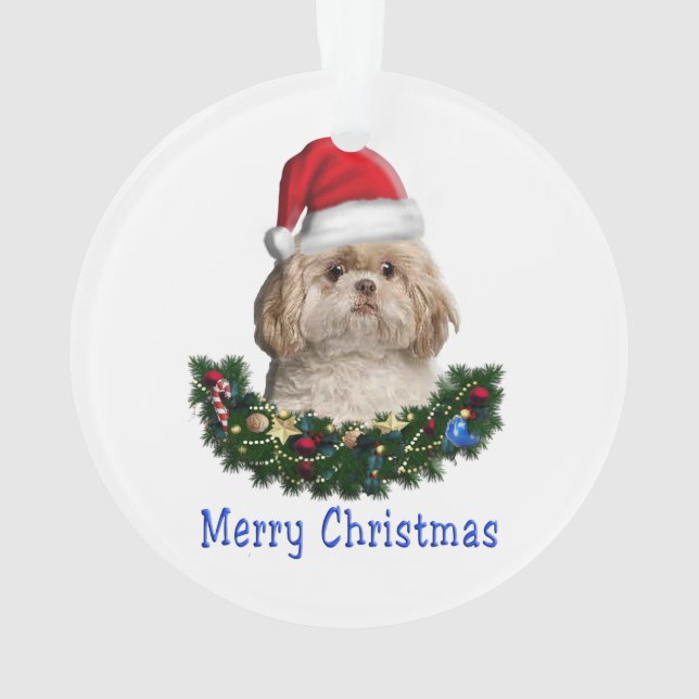 Chien Shih-Tsu articles de Noël (dos)
