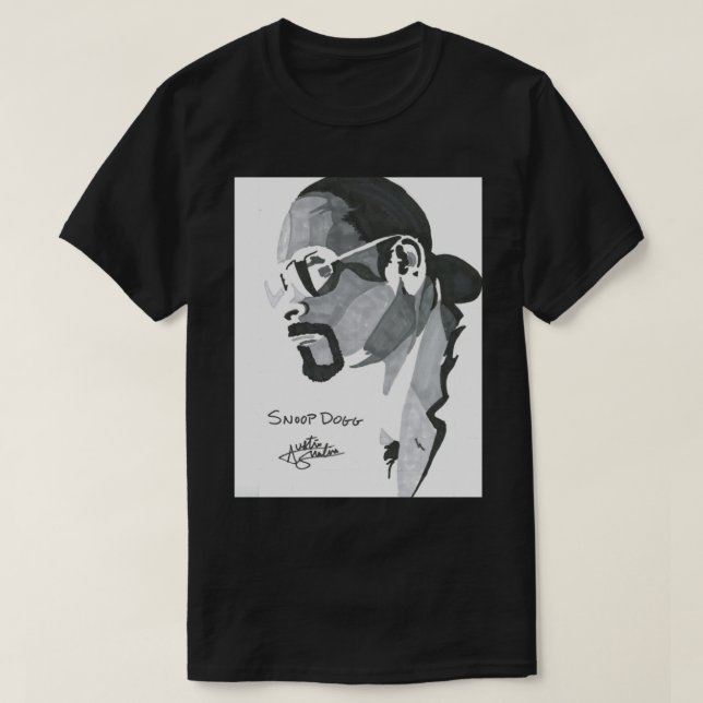 Chien Snoop - T-shirt classique style (Design devant)