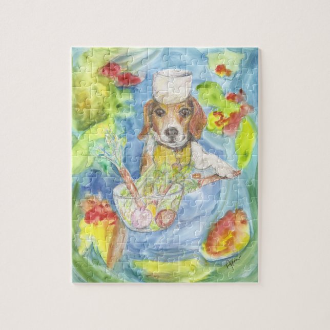 Chien Sparky le puzzle de chef (Vertical)