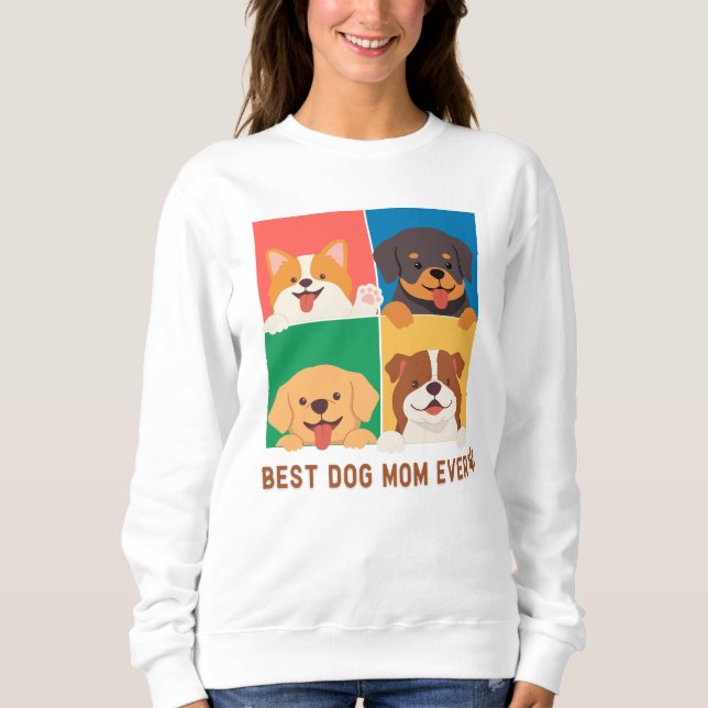 Chien Sweatshirt Parfait Propriétaire de l'animal  (Devant)