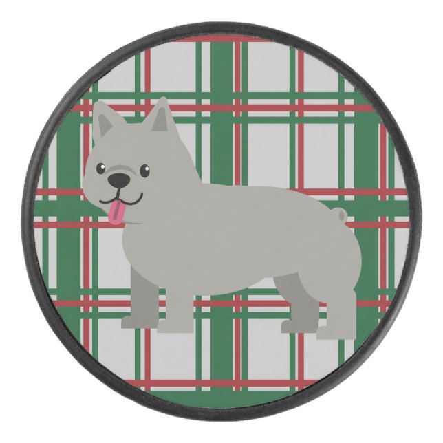 Chien-taureau français gris, Jeu de Noël (Devant)