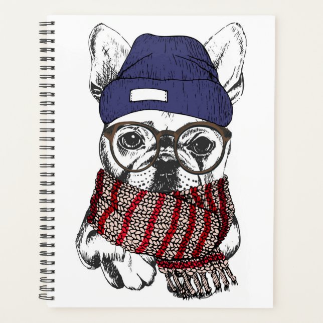 Chien taureau français Hipster (Devant)