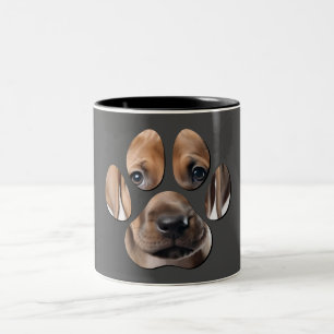 Chien Visage Chien Paw Coffee Mug