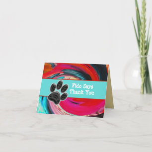 Chien Walker Merci Tie Dye Pet Sitter Merci