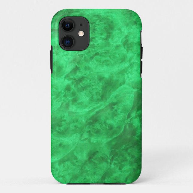 Chiens cachés en Vert iPhone 5 Coque (Dos)