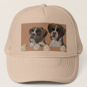 Chiens casquette, casquette de baseball de boxeur