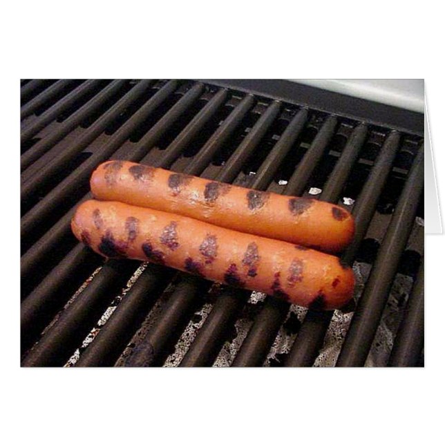 Chiens chauds grillés (Devant horizontal)