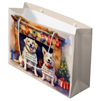 Chiens coquins Sac cadeau de Noël