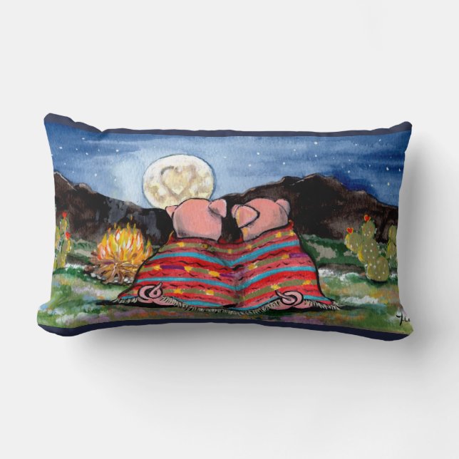 Chiens dans un Coussin de concepteur de jeux de co (Recto)