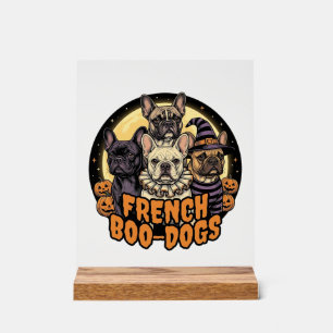 Chiens de bouh français Halloween Bouledogue franç