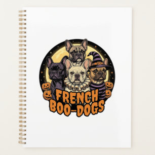 Chiens de bouh français Halloween Bouledogue franç