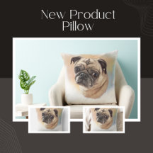 Chiens de carlin| Meilleur Coussin