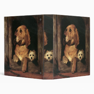 Chiens de classe amis avery classeur