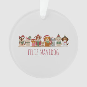 Chiens de Noël Feliz Navidog