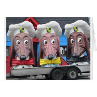 Chiens de wagon-restaurant