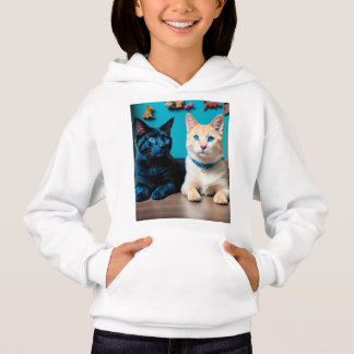 Chiens et chats joyeux et mignons.