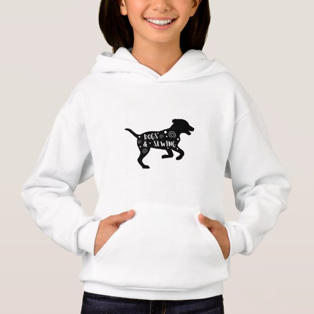 Chiens et couture. (Devant)
