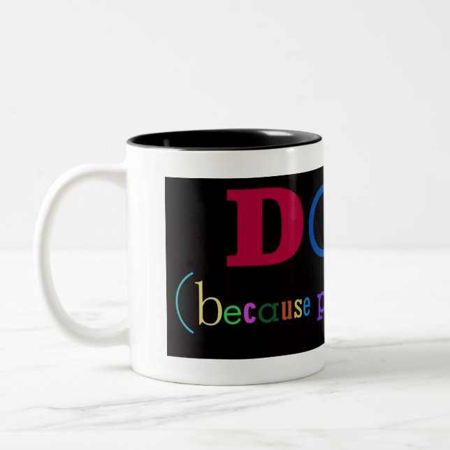 CHIENS. (parce que les gens sucent) tasse de café (Gauche)