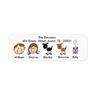 Chiens personnalisables de la famille 2,